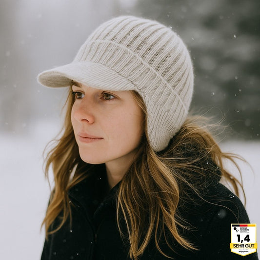 Die wärmste Kaschmirmütze des Jahres 2025! Für Outdoor-Aktivitäten entworfen – vereint Stil und Wärme, damit Kopf und Ohren nie wieder frieren ❄️ Unisex – 50 % Rabatt auf das zweite Exemplar!