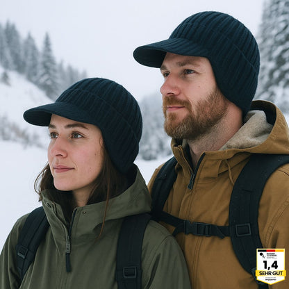 Die wärmste Kaschmirmütze des Jahres 2025! Für Outdoor-Aktivitäten entworfen – vereint Stil und Wärme, damit Kopf und Ohren nie wieder frieren ❄️ Unisex – 50 % Rabatt auf das zweite Exemplar!