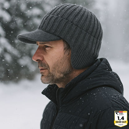Die wärmste Kaschmirmütze des Jahres 2025! Für Outdoor-Aktivitäten entworfen – vereint Stil und Wärme, damit Kopf und Ohren nie wieder frieren ❄️ Unisex – 50 % Rabatt auf das zweite Exemplar!