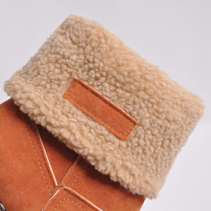 Für ältere Frauen mit Balanceproblemen entwickelte Stiefel mit Fußgewölbestütze – wasserdicht und rutschfest, damit Sie den ganzen Tag schmerzfrei laufen können