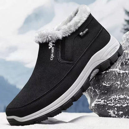 🔥 Herren-Winterstiefel mit weichem Innenfutter – Warm, leicht, bequem und rutschfest für kalte Wintertage