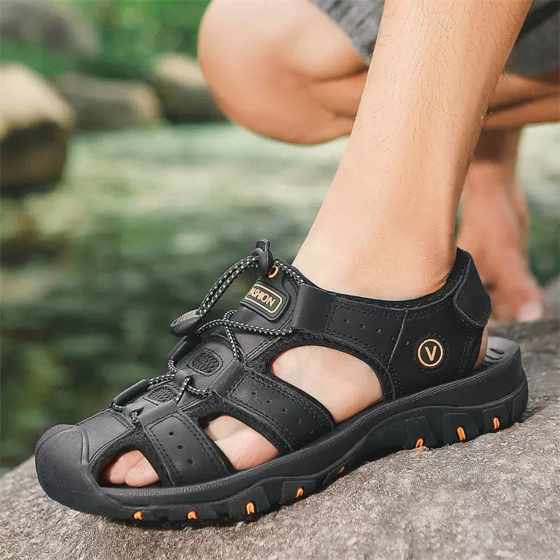 🎁 Zwei gekauft, eins gratis! Ultra-bequeme Outdoorsandalen 2025 (Verabschieden Sie sich von Fußschmerzen)