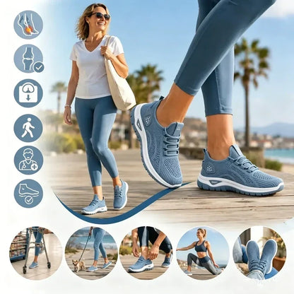 🔥Orthopädische Damenschuhe mit weicher, gepolsterter Sohle – Komfortables, schmerzfreies Gehen den ganzen Tag!