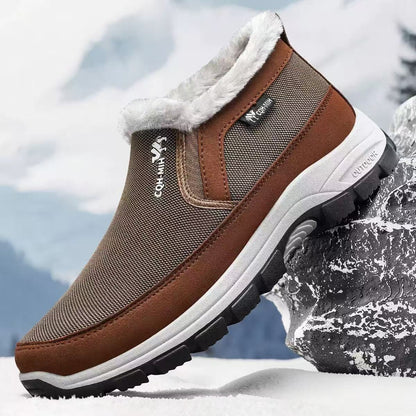 🔥 Herren-Winterstiefel mit weichem Innenfutter – Warm, leicht, bequem und rutschfest für kalte Wintertage