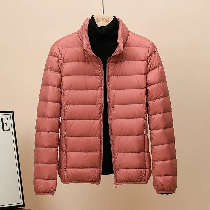 🔥 Bestseller ✨ Kurze Damen-Daunenjacke – leicht, warm und stilvoll ❄️