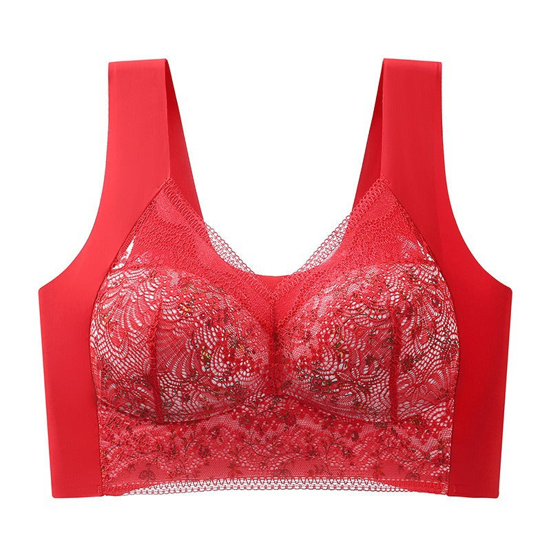 🎉 Exklusiv für Mitglieder –Großer Sport-BH für Frauen, ohne Bügel, mit festen Cups, Anti-Sink-Effekt, ärmelloses Tanktop-Design, nahtloser BH, atmungsaktiv und bequem