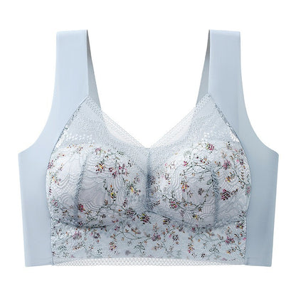 🎉 Exklusiv für Mitglieder –Großer Sport-BH für Frauen, ohne Bügel, mit festen Cups, Anti-Sink-Effekt, ärmelloses Tanktop-Design, nahtloser BH, atmungsaktiv und bequem