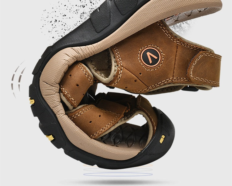 🎁 Zwei gekauft, eins gratis! Ultra-bequeme Outdoorsandalen 2025 (Verabschieden Sie sich von Fußschmerzen)
