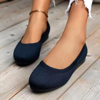 Leichte gestrickte Slip-on-Schuhe – atmungsaktiv & bequem 🌸