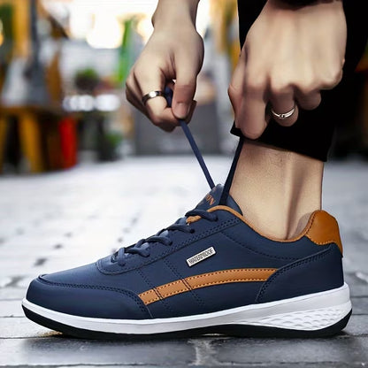 [🎉 Exklusiv für Mitglieder ]Herren Sportliche Sneakers in großen Größen – Bequem, rutschfest, mit Schnürung und weicher Sohle für Outdoor-Aktivitäten