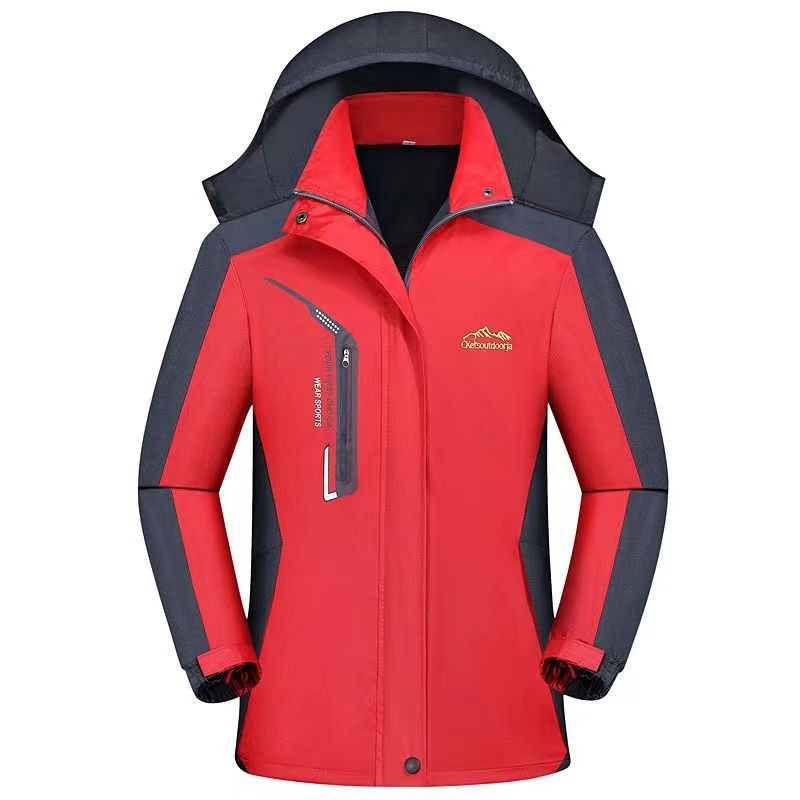 [🎉 Exklusiv für Mitglieder ]Winterliche, gefütterte Outdoorjacke – wind- und wasserdicht, wärmespeichernd, unisex 🔥 Zweites Stück halber Preis!