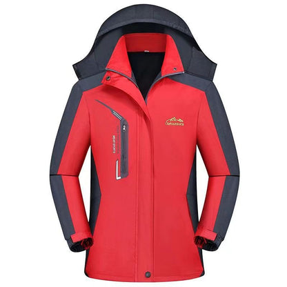 [🎉 Exklusiv für Mitglieder ]Winterliche, gefütterte Outdoorjacke – wind- und wasserdicht, wärmespeichernd, unisex 🔥 Zweites Stück halber Preis!