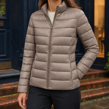 🔥 Bestseller ✨ Kurze Damen-Daunenjacke – leicht, warm und stilvoll ❄️