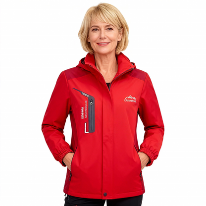 [🎉 Exklusiv für Mitglieder ]Winterliche, gefütterte Outdoorjacke – wind- und wasserdicht, wärmespeichernd, unisex 🔥 Zweites Stück halber Preis!