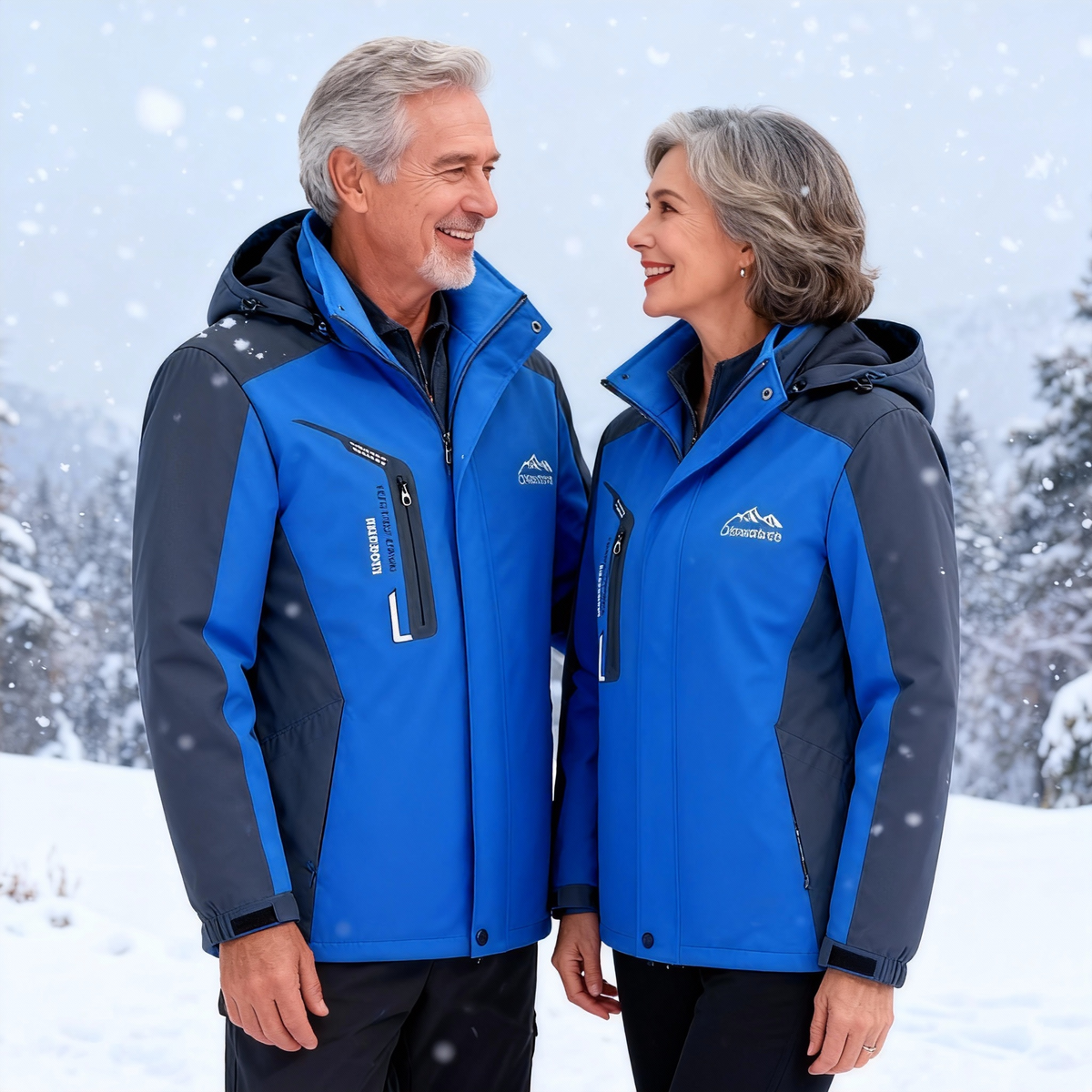 [🎉 Exklusiv für Mitglieder ]Winterliche, gefütterte Outdoorjacke – wind- und wasserdicht, wärmespeichernd, unisex 🔥 Zweites Stück halber Preis!