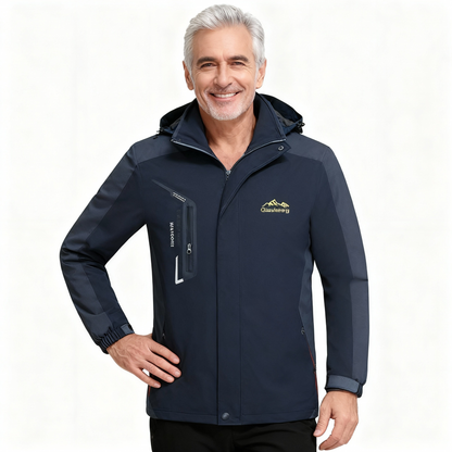 [🎉 Exklusiv für Mitglieder ]Winterliche, gefütterte Outdoorjacke – wind- und wasserdicht, wärmespeichernd, unisex 🔥 Zweites Stück halber Preis!