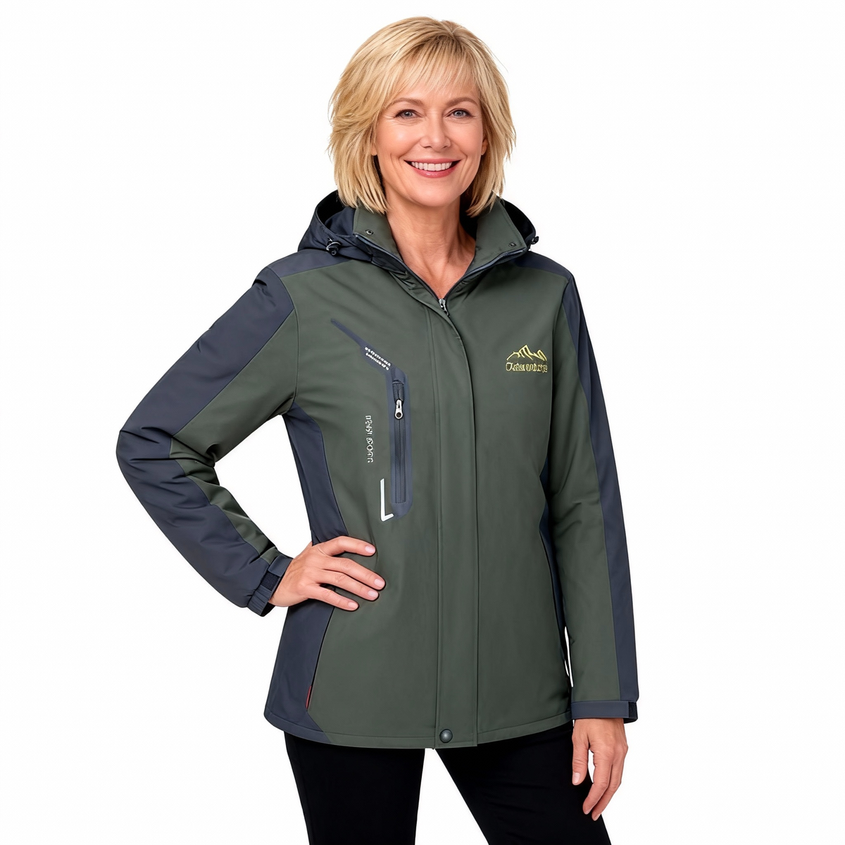[🎉 Exklusiv für Mitglieder ]Winterliche, gefütterte Outdoorjacke – wind- und wasserdicht, wärmespeichernd, unisex 🔥 Zweites Stück halber Preis!