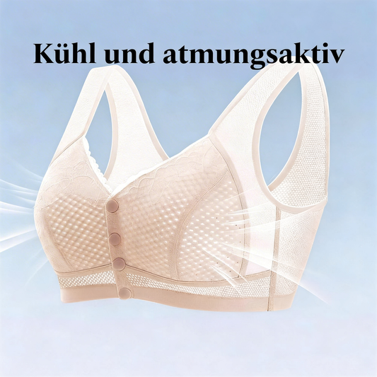 Ältere Damen Sommer-BH – dünn, atmungsaktiv, bügelfrei, bequem, große Größen