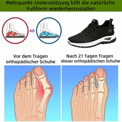 🔥Orthopädische Damenschuhe mit weicher, gepolsterter Sohle – Komfortables, schmerzfreies Gehen den ganzen Tag!