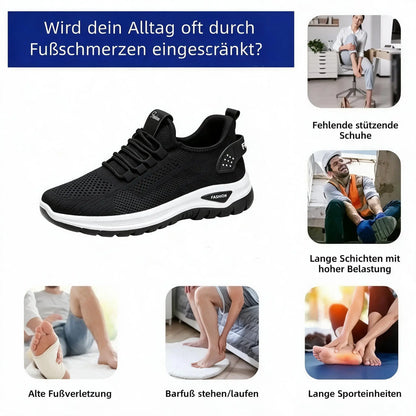 🔥Orthopädische Damenschuhe mit weicher, gepolsterter Sohle – Komfortables, schmerzfreies Gehen den ganzen Tag!