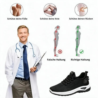 🔥Orthopädische Damenschuhe mit weicher, gepolsterter Sohle – Komfortables, schmerzfreies Gehen den ganzen Tag!
