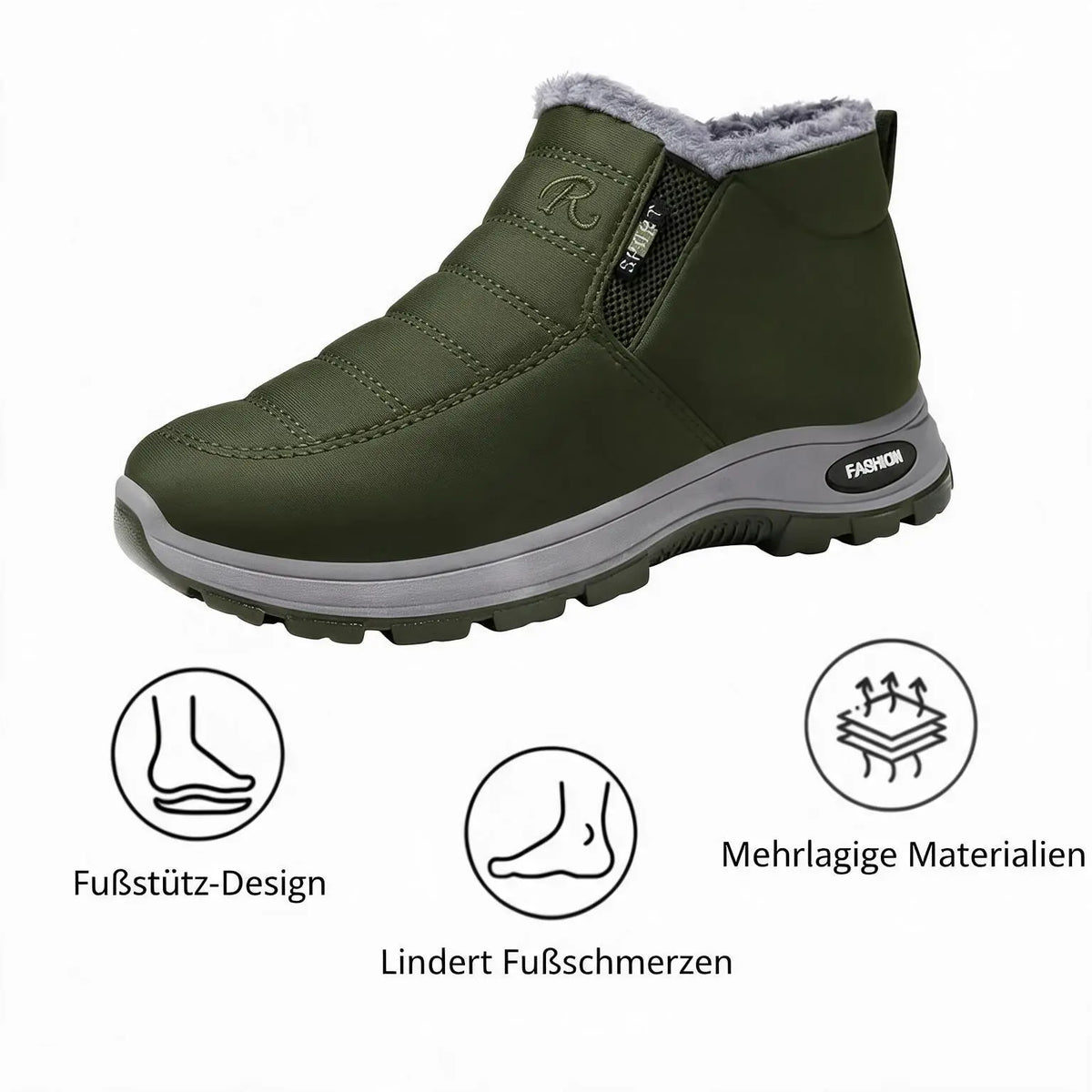 Orthopädische, rutschfeste Schuhe für Damen und Herren – helfen, das Gleichgewicht von Senioren zu verbessern und unterstützen die Gesundheit von Rücken und Gelenken