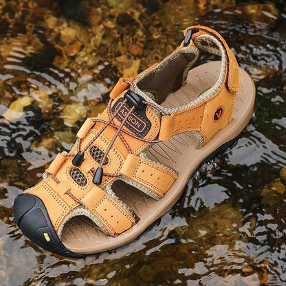 🎁 Zwei gekauft, eins gratis! Ultra-bequeme Outdoorsandalen 2025 (Verabschieden Sie sich von Fußschmerzen)