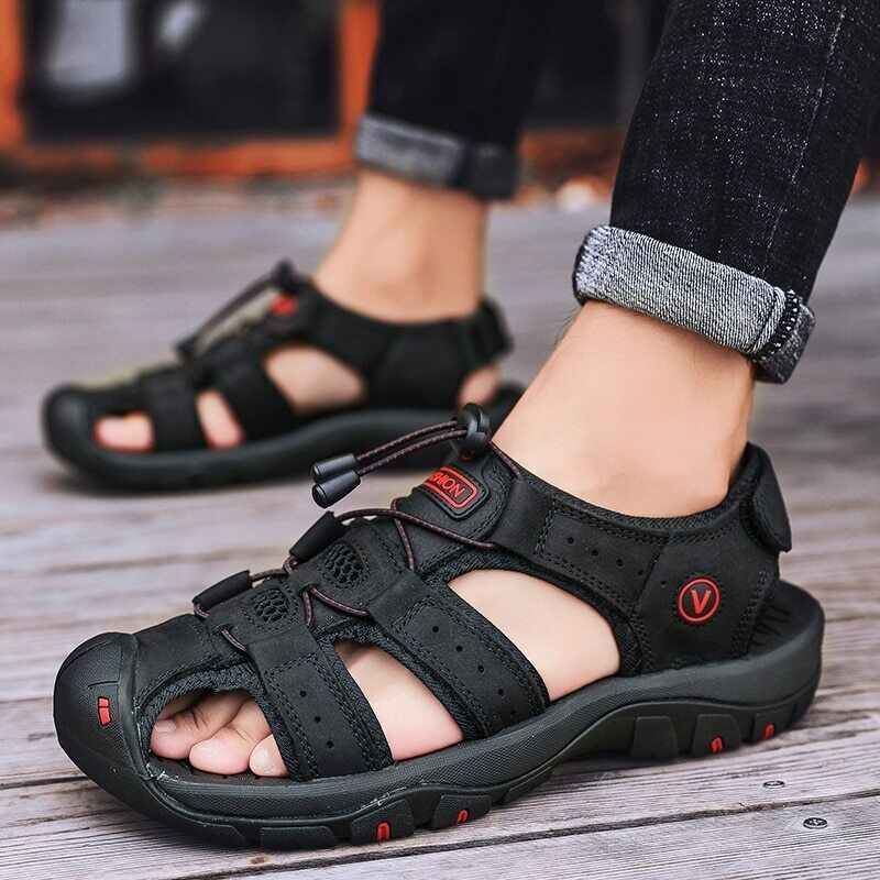 🎁 Zwei gekauft, eins gratis! Ultra-bequeme Outdoorsandalen 2025 (Verabschieden Sie sich von Fußschmerzen)