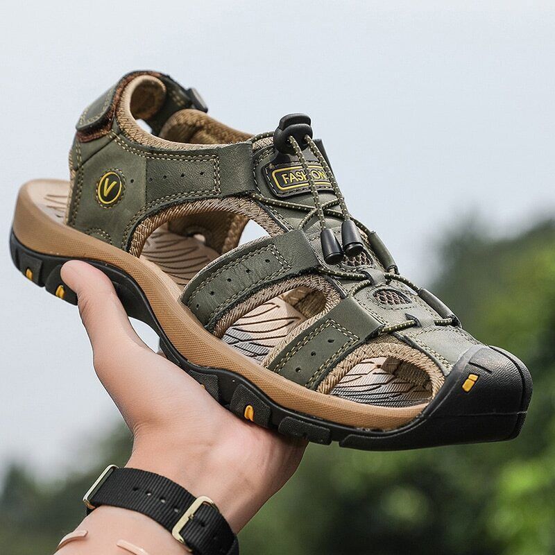 🎁 Zwei gekauft, eins gratis! Ultra-bequeme Outdoorsandalen 2025 (Verabschieden Sie sich von Fußschmerzen)