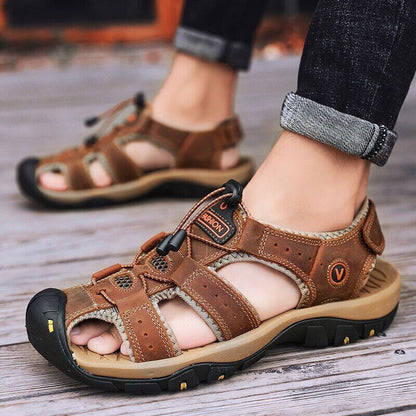 🎁 Zwei gekauft, eins gratis! Ultra-bequeme Outdoorsandalen 2025 (Verabschieden Sie sich von Fußschmerzen)
