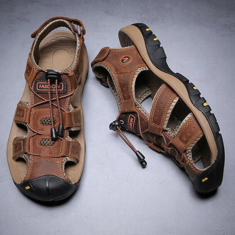 🎁 Zwei gekauft, eins gratis! Ultra-bequeme Outdoorsandalen 2025 (Verabschieden Sie sich von Fußschmerzen)