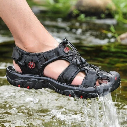 🎁 Zwei gekauft, eins gratis! Ultra-bequeme Outdoorsandalen 2025 (Verabschieden Sie sich von Fußschmerzen)