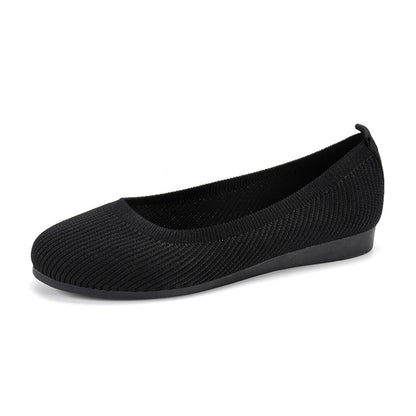 Leichte gestrickte Slip-on-Schuhe – atmungsaktiv & bequem 🌸