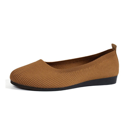 Leichte gestrickte Slip-on-Schuhe – atmungsaktiv & bequem 🌸